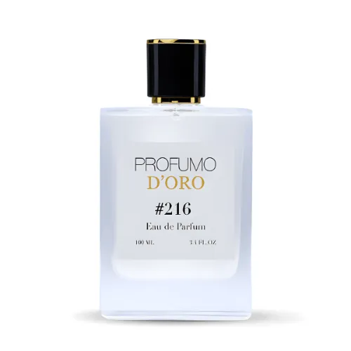 Profumo Doro #213 Eau de Parfum – 50 ml Flakon, moderner Amberduft mit Orangenblüte und holziger Frische